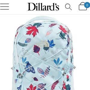 Dillard's North Face Backpack, Iceberg Blue